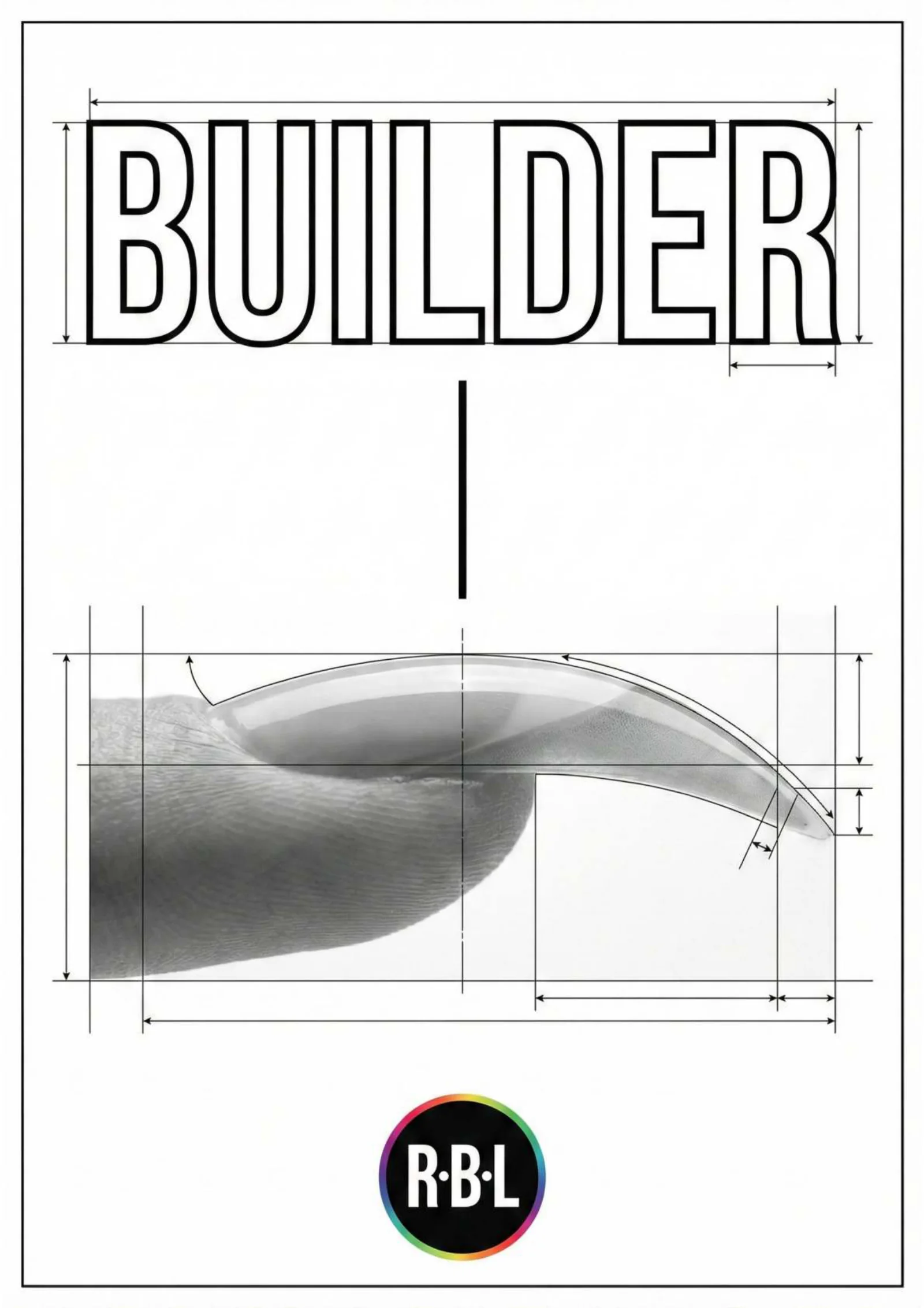 Pagina 37. Apertura della famiglia Builder: titolo delineato, materia trasparente e fondo bianco.