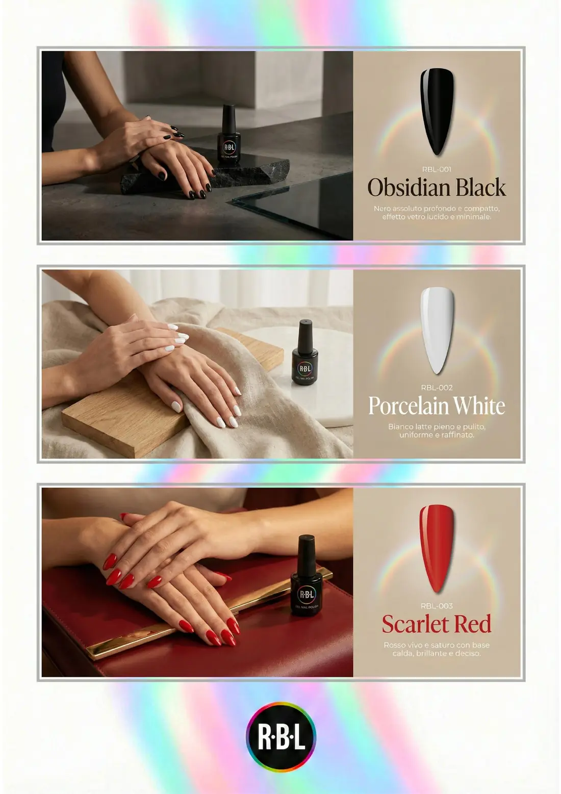 Pagina originale 42 del catalogo R·B·L Nails Collection 2026.