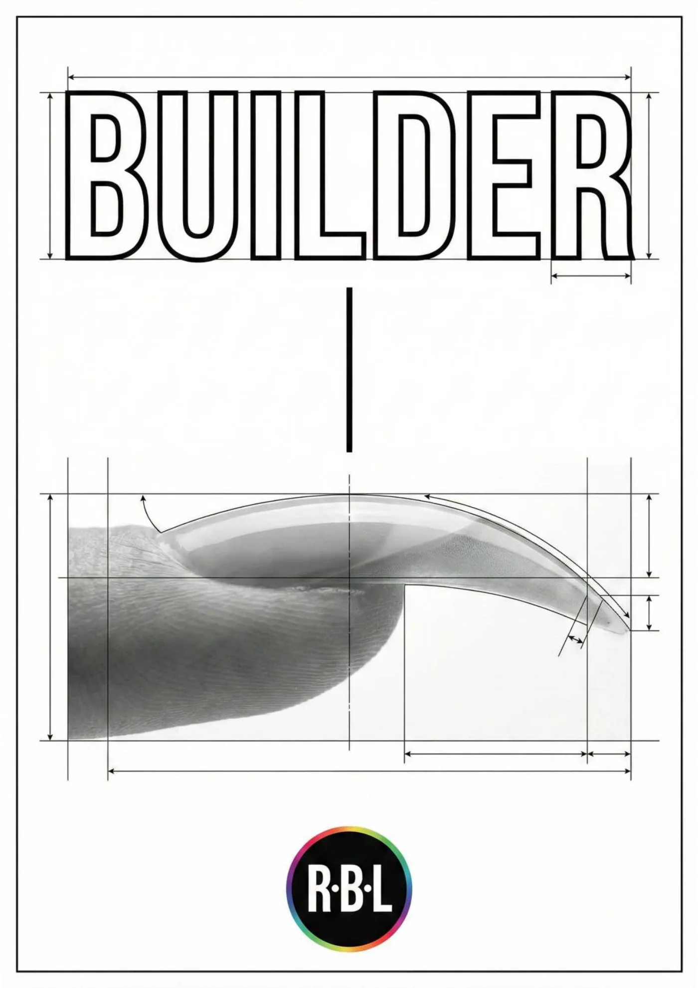 Pagina 37. Apertura della famiglia Builder: titolo delineato, materia trasparente e fondo bianco.