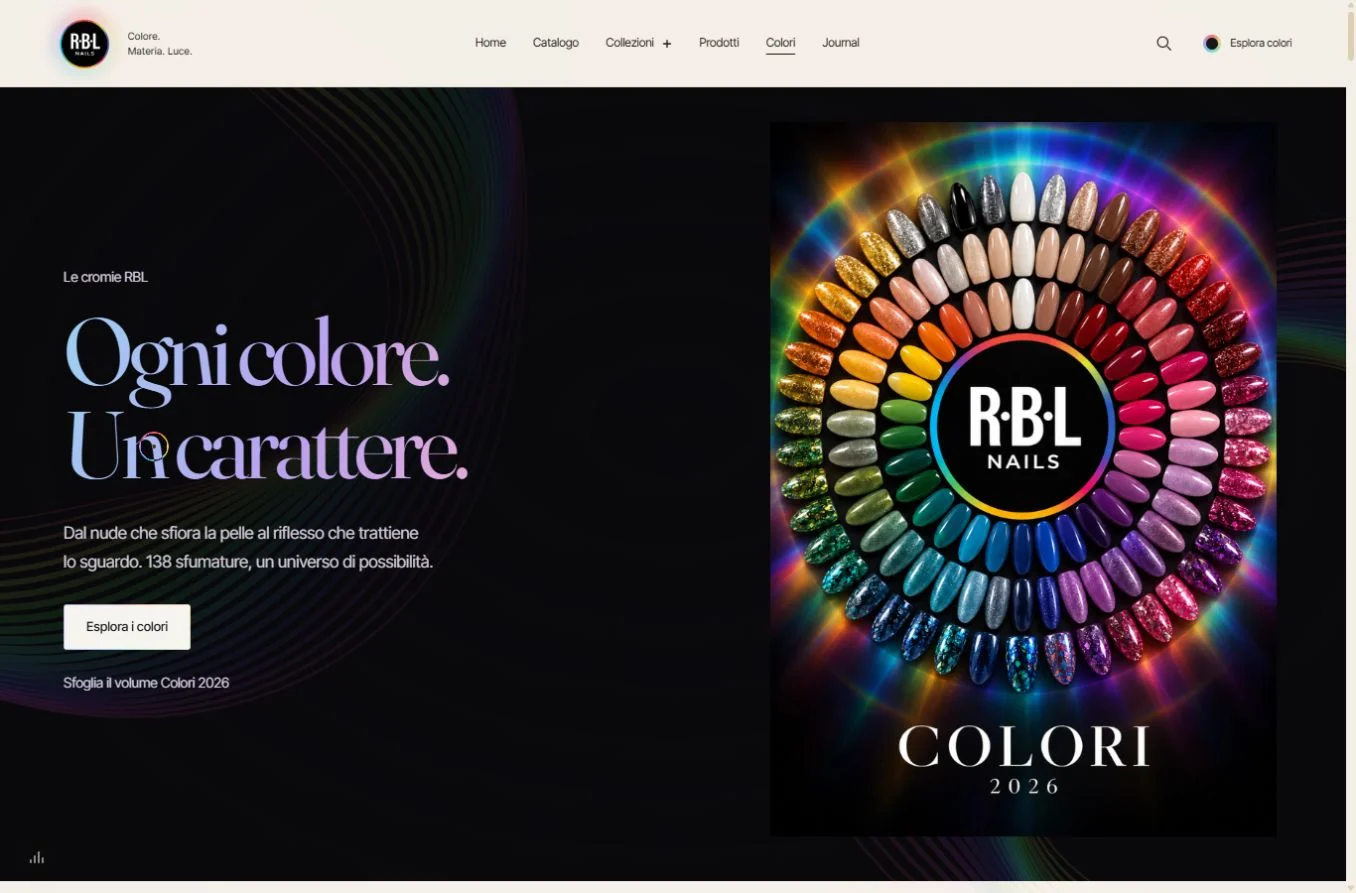 Atlante colore RBL con introduzione e percorsi di esplorazione.