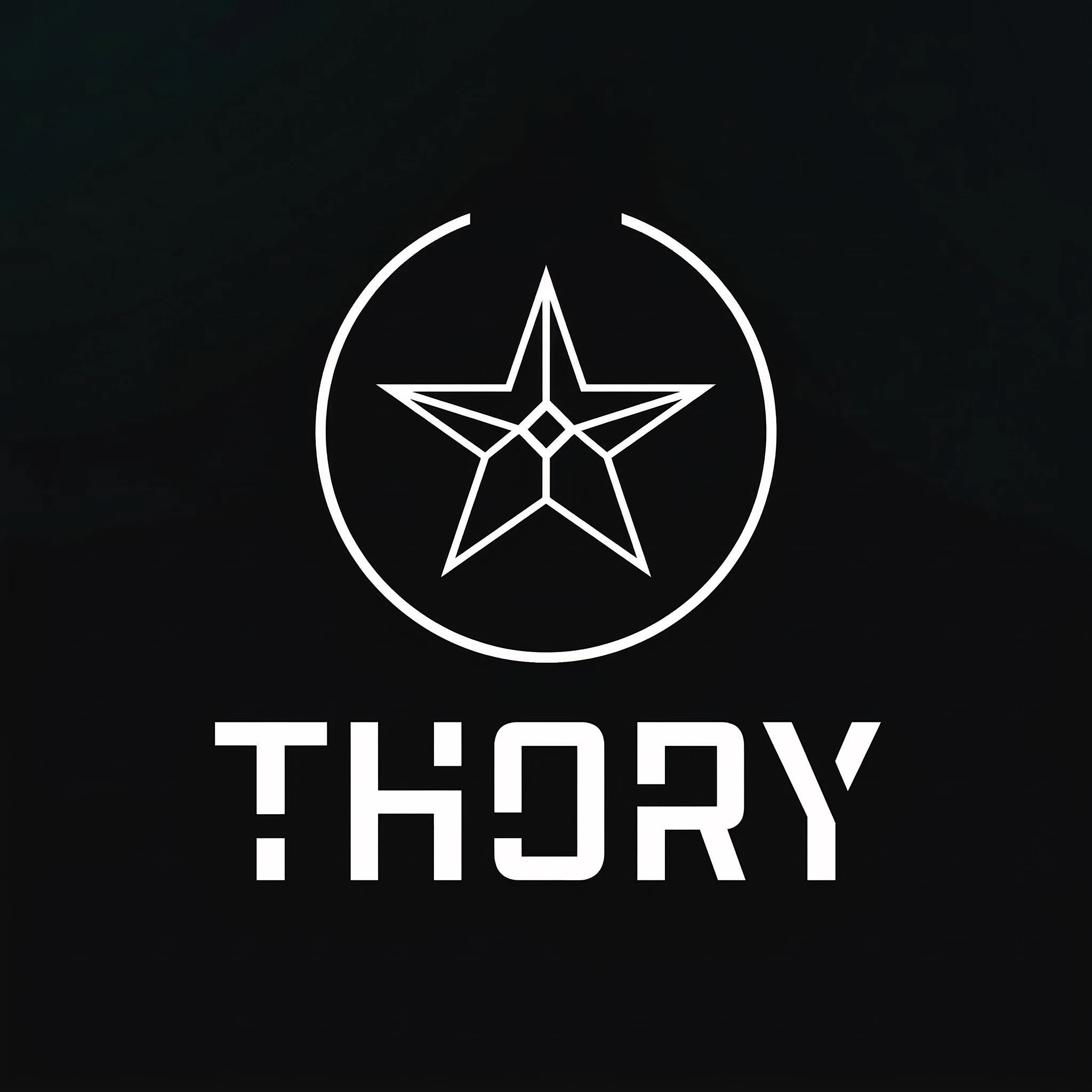 Logo originale Thory progettato da DOGO