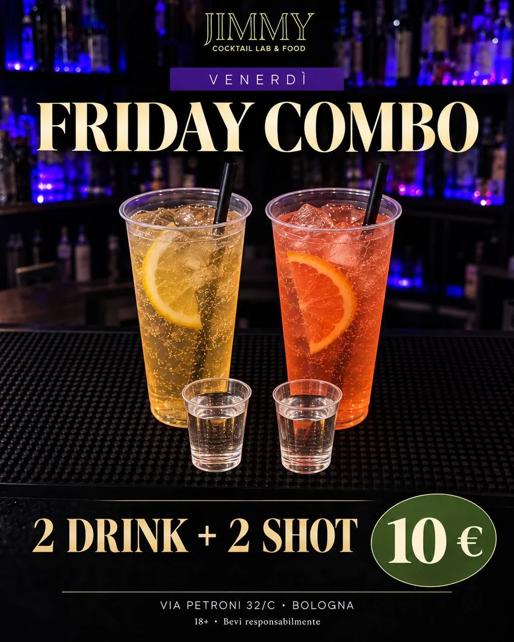 Artwork originale della campagna Jimmy: Friday Combo.