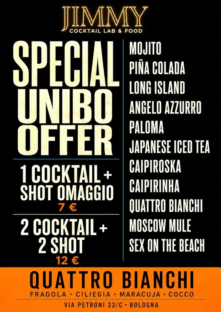 Artwork originale Special Unibo Offer di Jimmy.