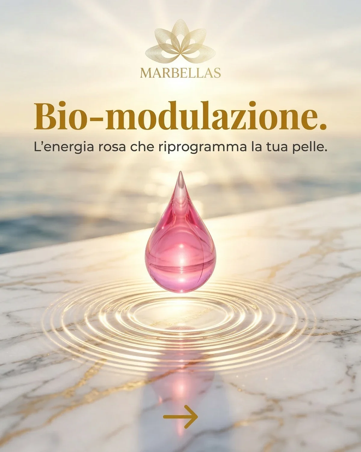 Artwork originale della campagna Marbellas: Light Serum / 01.