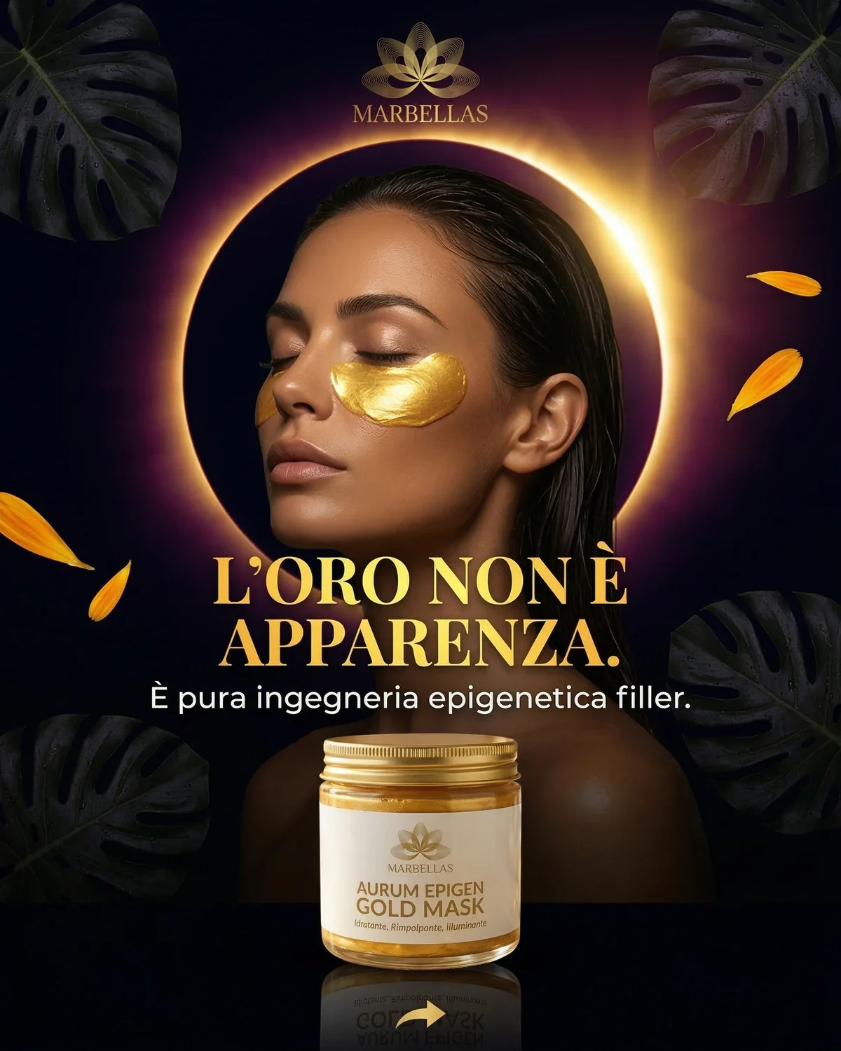 Artwork originale della campagna Marbellas: Aurum Gold / 01.