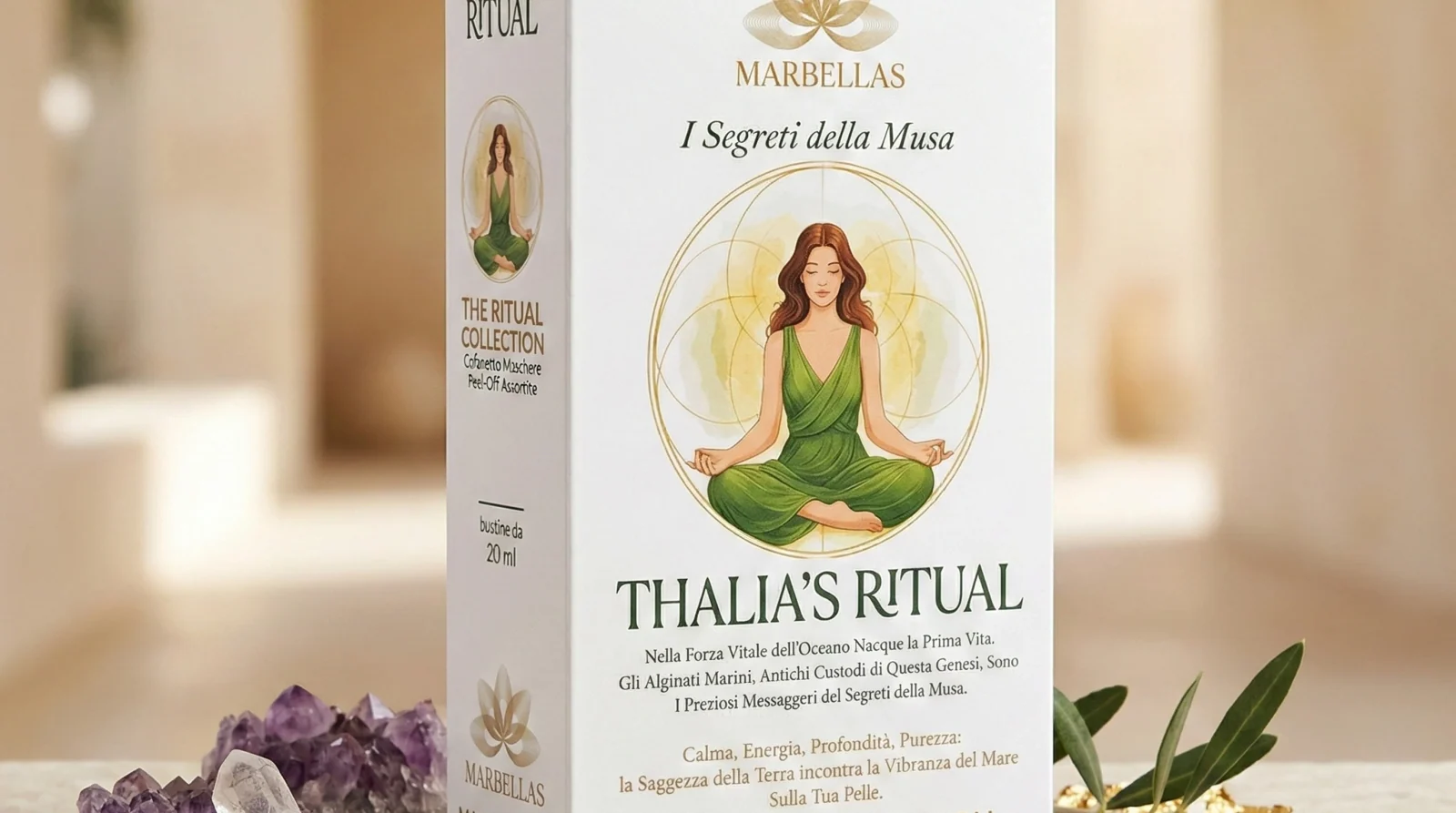Progetto frontale del sistema packaging Thalia.