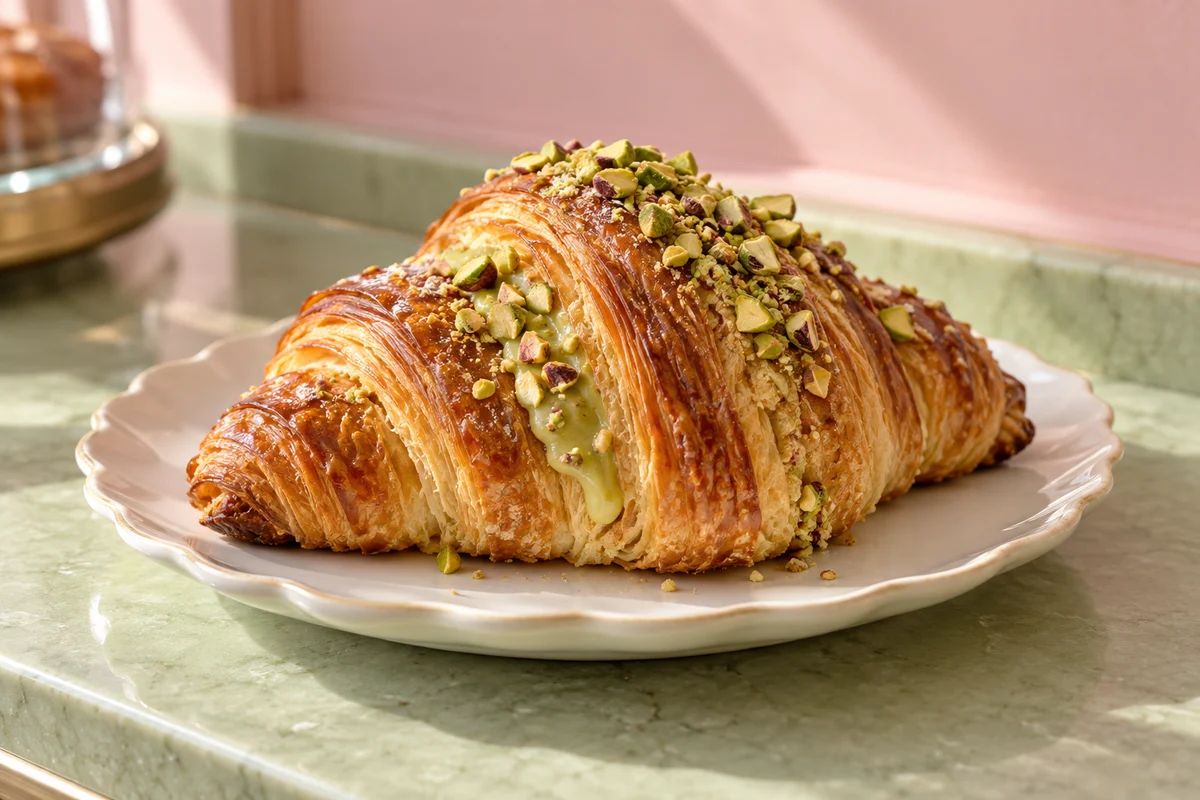 Croissant al pistacchio